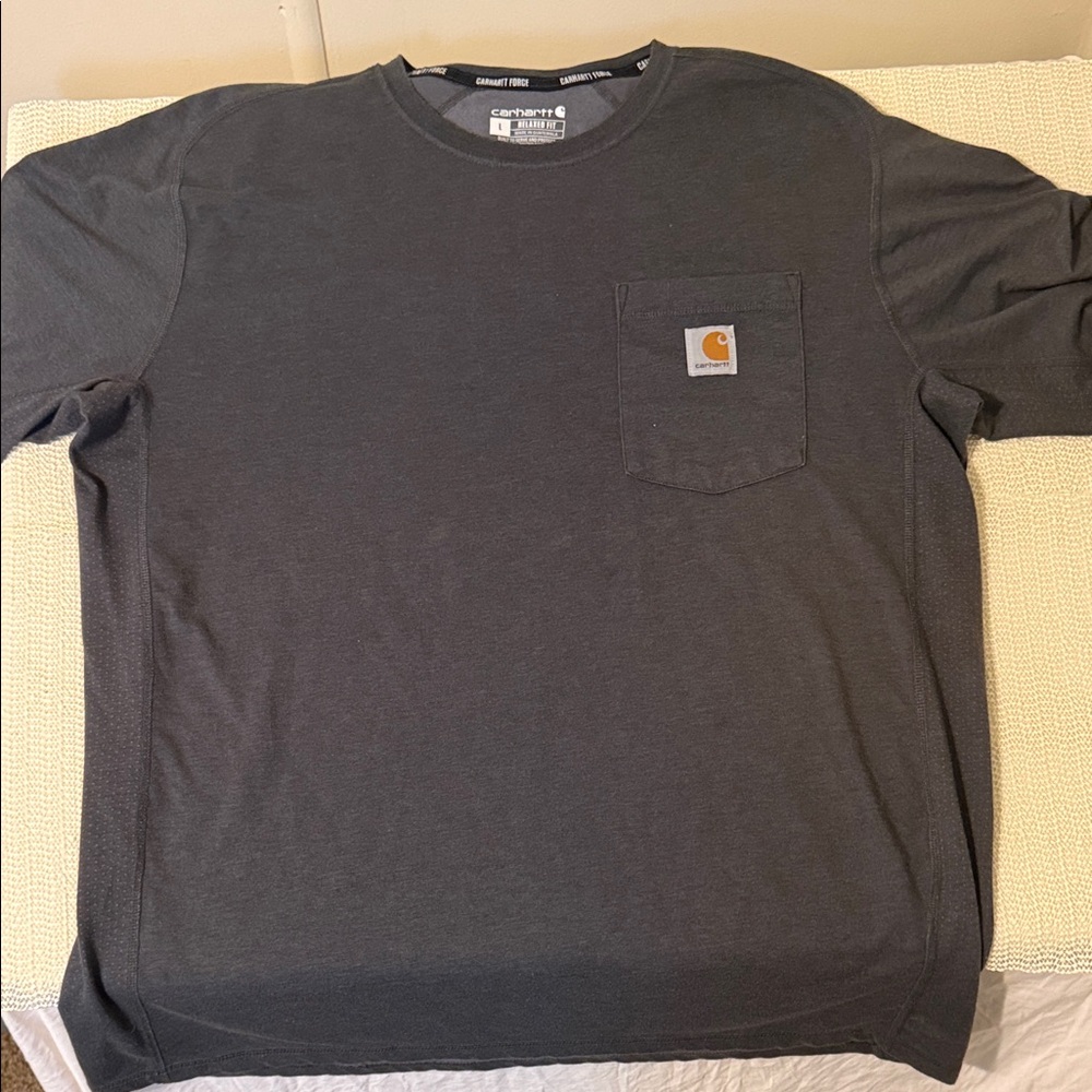 Carhartt relaxed fit men’s large t shirt gray
